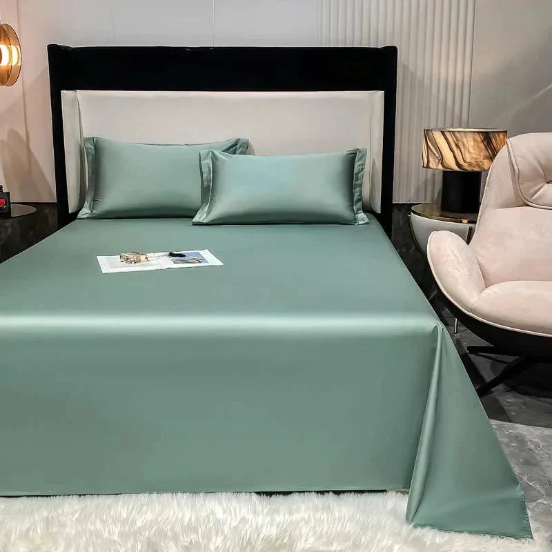 1000 Thread Count Egyptian Cotton Pillowcase Set of 2 – Soft, Hypoallergenic, Standard/Queen Size, Machine Washable 24