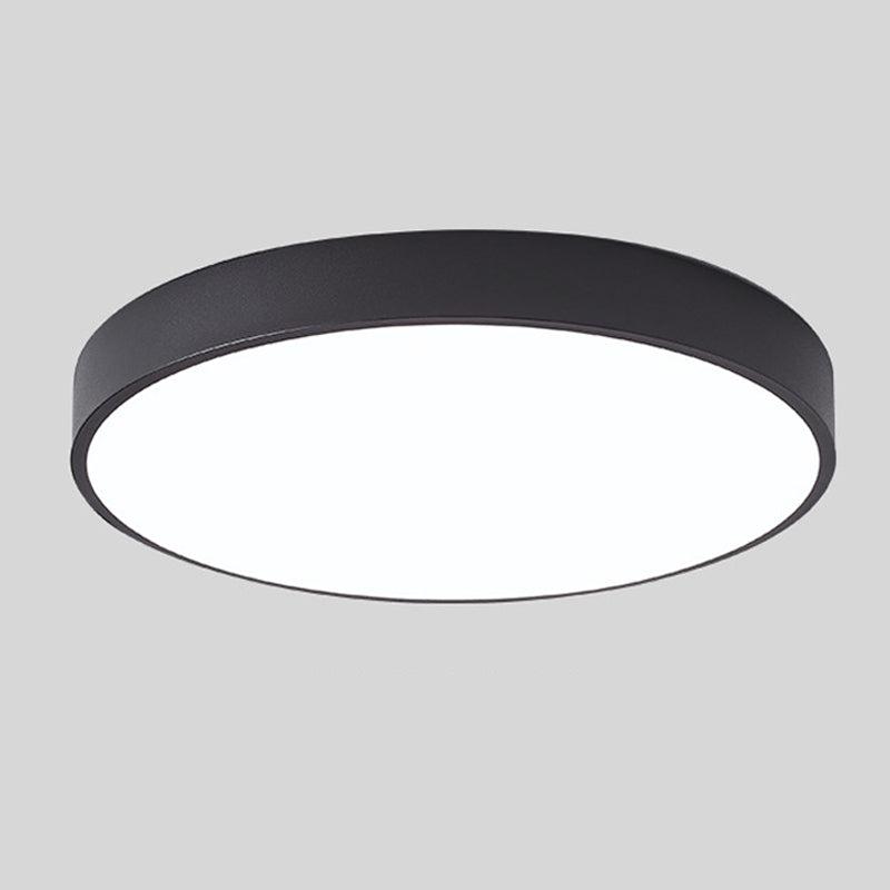 Scandinavian Ceiling Light – Round Wooden Design – Macaron Style – Warm Light