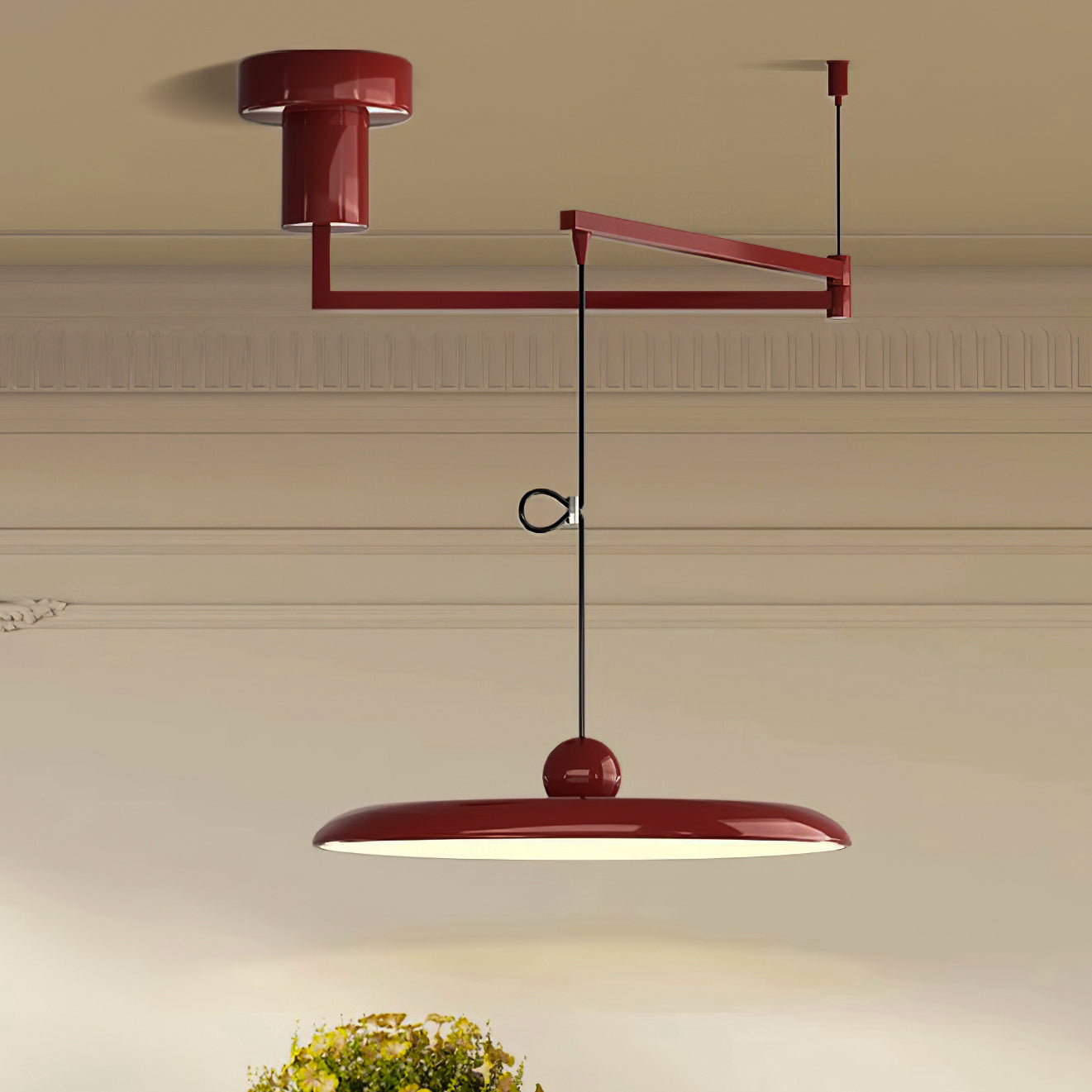 Adjustable Pendant Lamp with Integrated LED and Multiple Sizes – Modern Kitchen Pendant Lighting in Various Colors 2