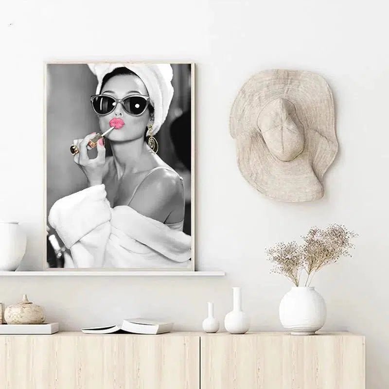 Black and White Postmodern Photography Prints – Abstract Canvas Art for Modern Home Decor 3