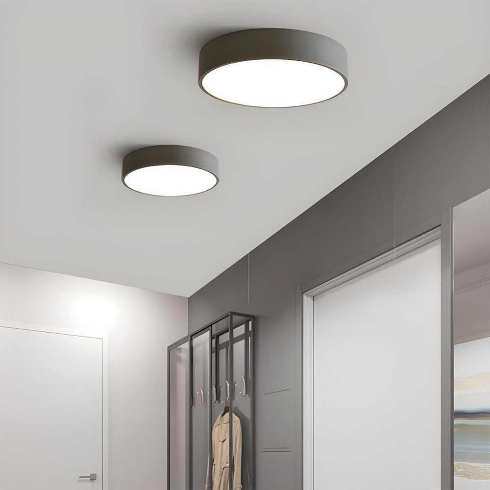 Circular LED Flush Mount Ceiling Light Fixture – Modern Design for Home Illumination, Energy Efficient, Available in Multiple Wattages 3