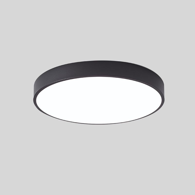 Circular LED Flush Mount Ceiling Light Fixture – Modern Design for Home Illumination, Energy Efficient, Available in Multiple Wattages 7