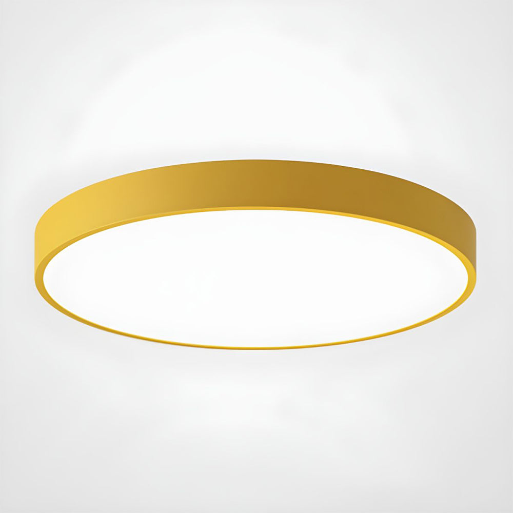 Circular LED Flush Mount Ceiling Light Fixture – Modern Design for Home Illumination, Energy Efficient, Available in Multiple Wattages 9