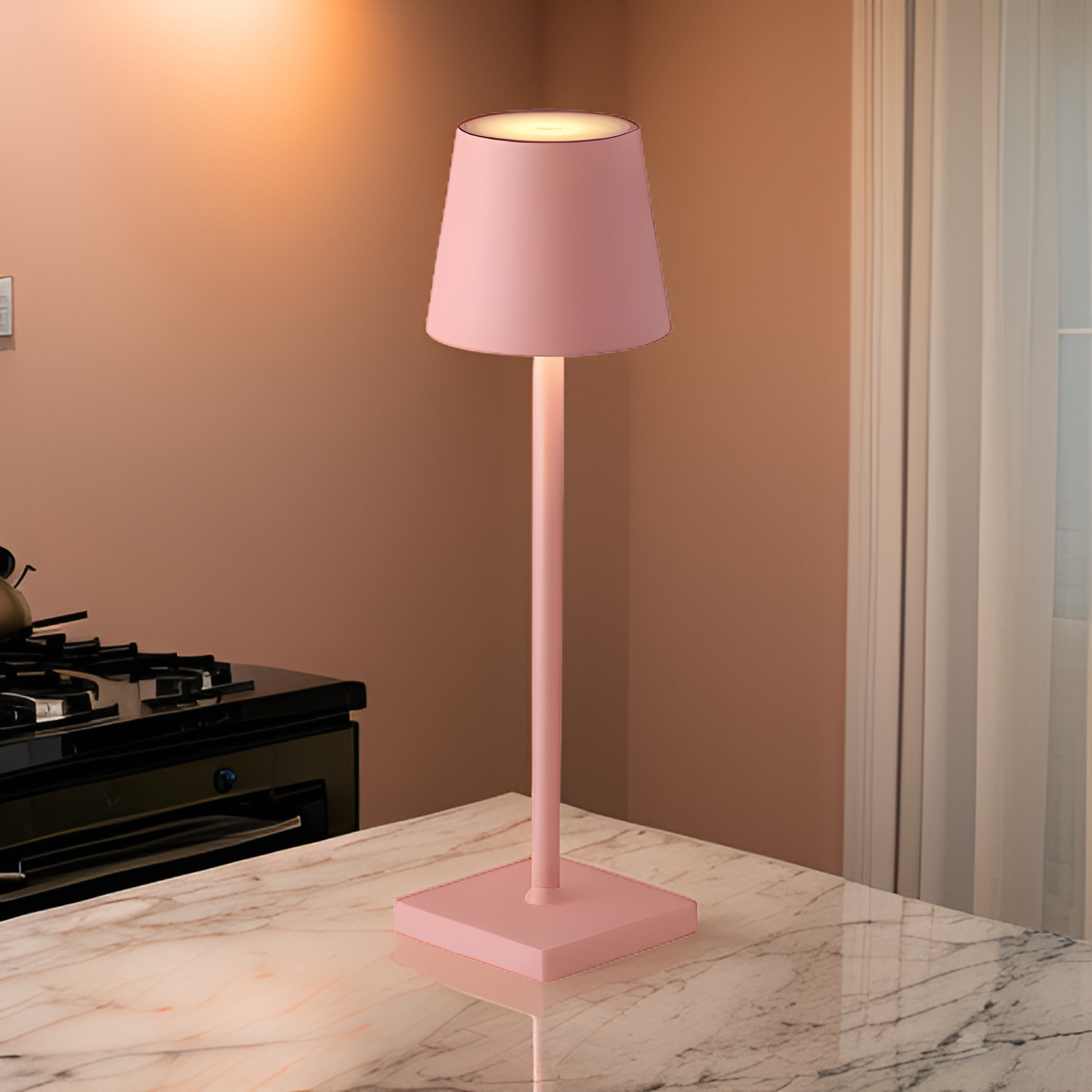 Cordless LED Table Lamp with Long Battery Life – Versatile Bedside Lamp for Home and Office Use 3