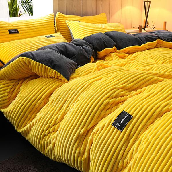 Corduroy Reversible Duvet Cover