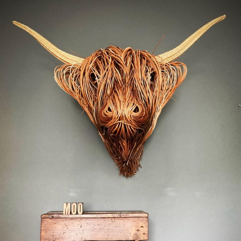 Cow Wall Art Decorative Animal Wall Decoration