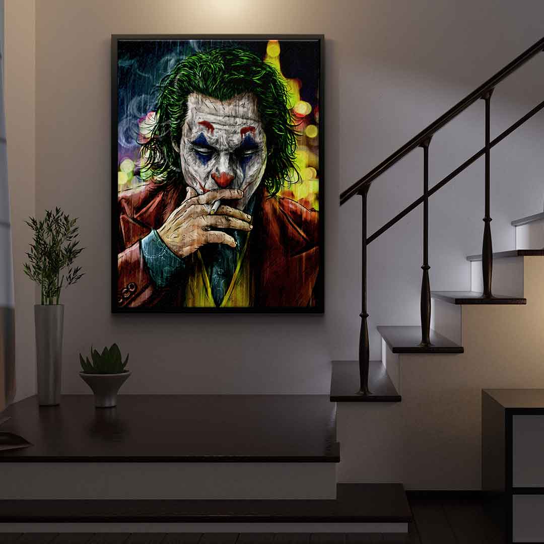 Creative Joker Canvas Prints – UV-Resistant Canvas Wall Art with Authenticity Certificate, Ready to Hang, Handcrafted in Germany 2