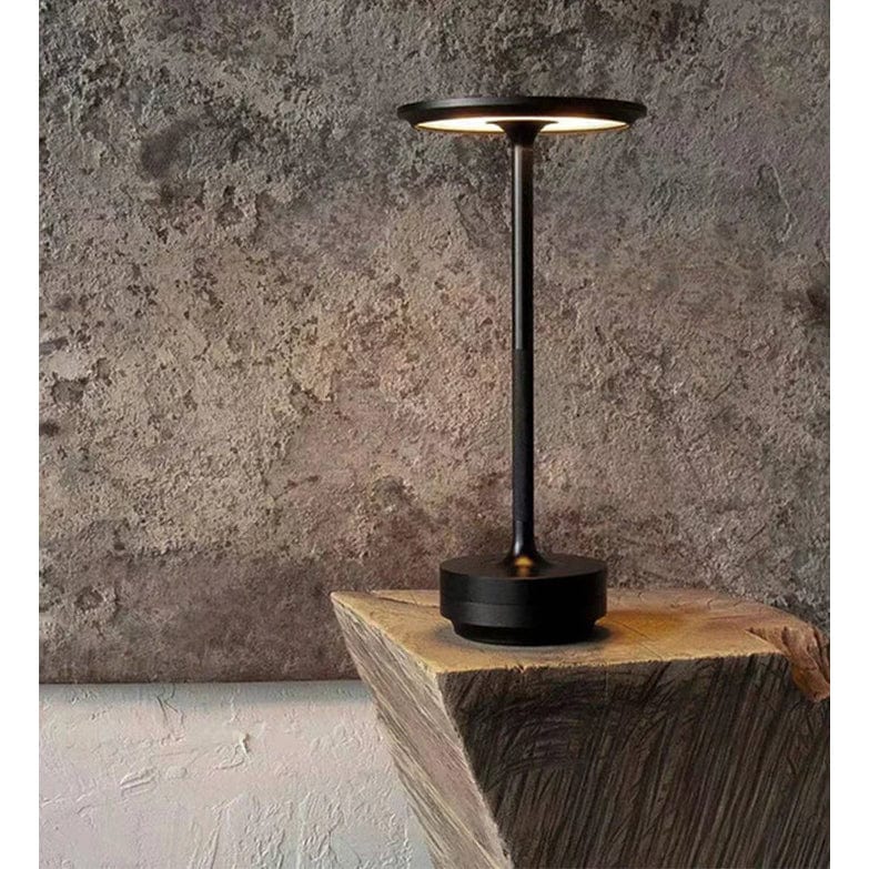 Dimmable Touch Control Rechargeable Table Lamp – Modern Cordless LED Bedside or Desk Lamp in Gold, Silver, or Black 0