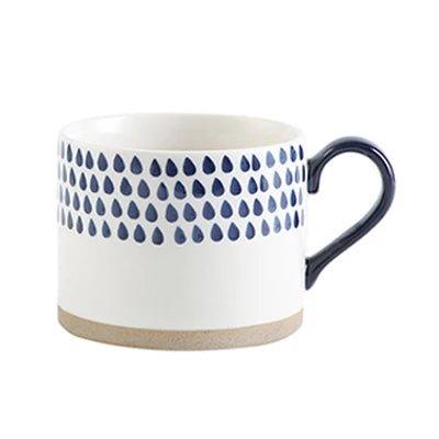 Eco-Friendly Ceramic Coffee Mugs Collection, 450 ml Capacity, Microwave and Dishwasher Safe, Durable Ceramic Cups 9
