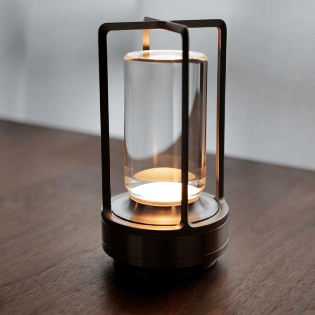 Elegant Crystal Lantern with Touch Control, USB Charging, Waterproof – Indoor and Outdoor LED Lamp