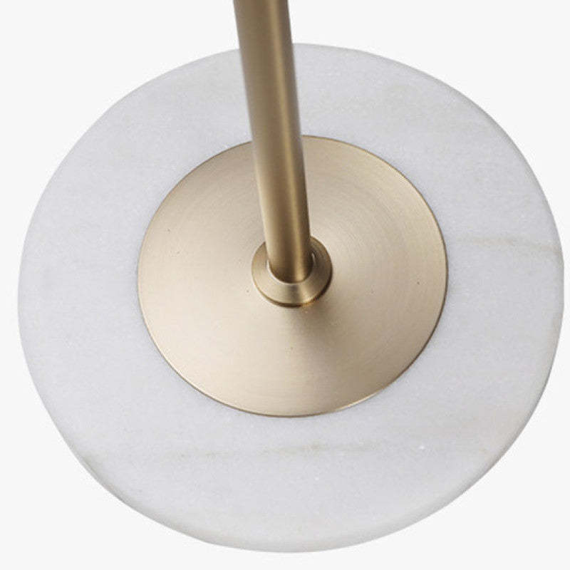 Elegant Gold Arc Floor Lamp – Modern Design for Living Room and Bedroom, Adjustable Height with Glass Shade 7