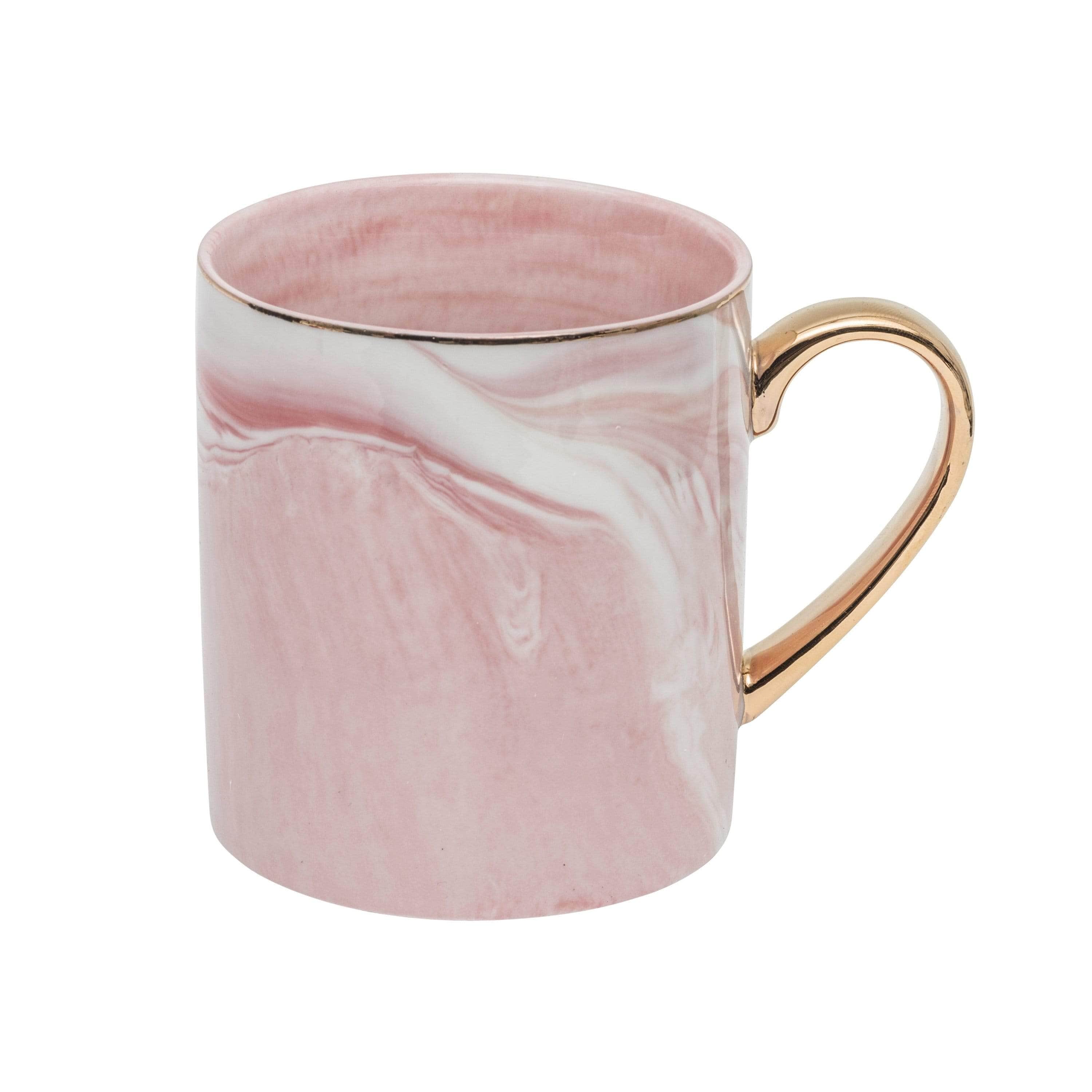 Elegant Marble Mug with Gold Handle – Stylish Drinkware for Coffee, Tea, and Special Occasions 0
