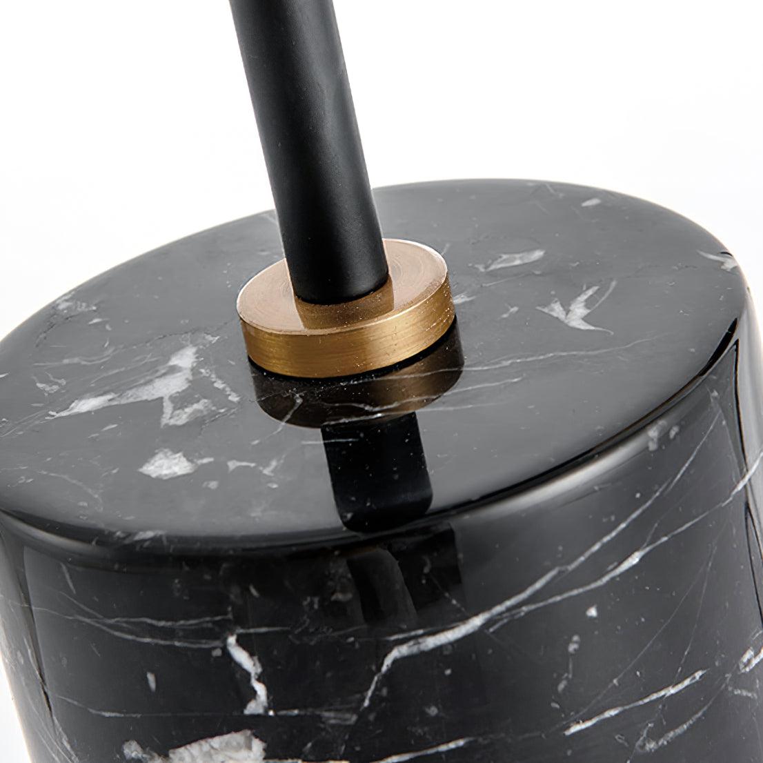 Elegant Marble Table Lamp with Gold Accents – Indoor Lighting Fixture for Home Decor 6