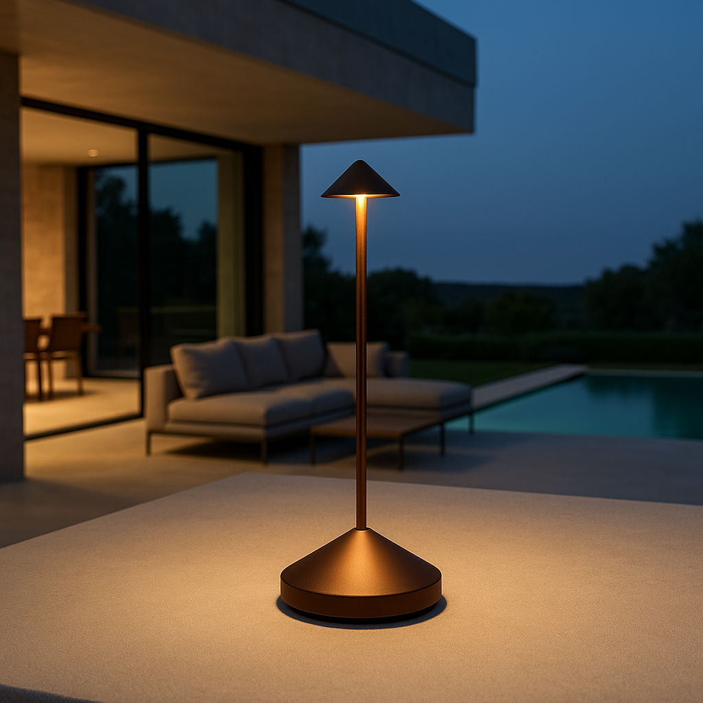 Energy-Efficient LED Light with 28-Hour Burn Time – Durable Aluminum and Polycarbonate Design, Warm 2700K Glow 0