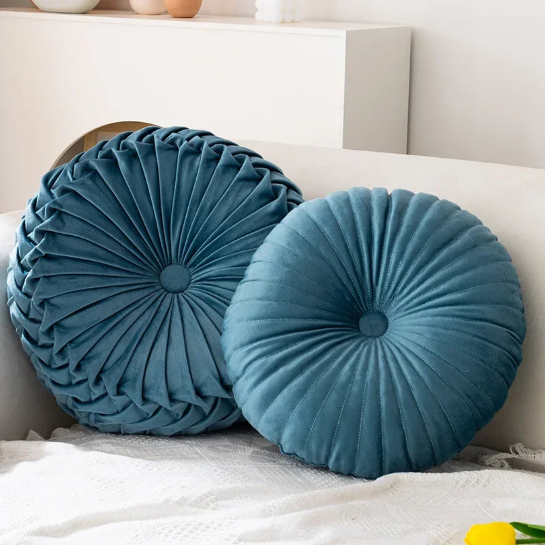 Fluffy Decorative Cushion β Soft Polyester and Cotton Throw Pillow for Couch and Bed, Versatile Scatter Cushion for Comfort and Style
