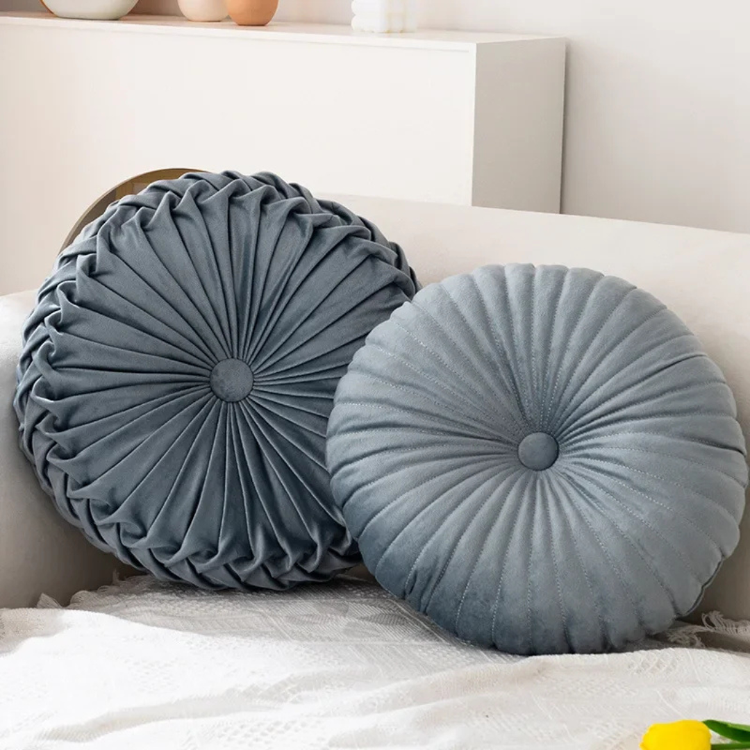 Fluffy Decorative Cushion β Soft Polyester and Cotton Throw Pillow for Couch and Bed, Versatile Scatter Cushion for Comfort and Style