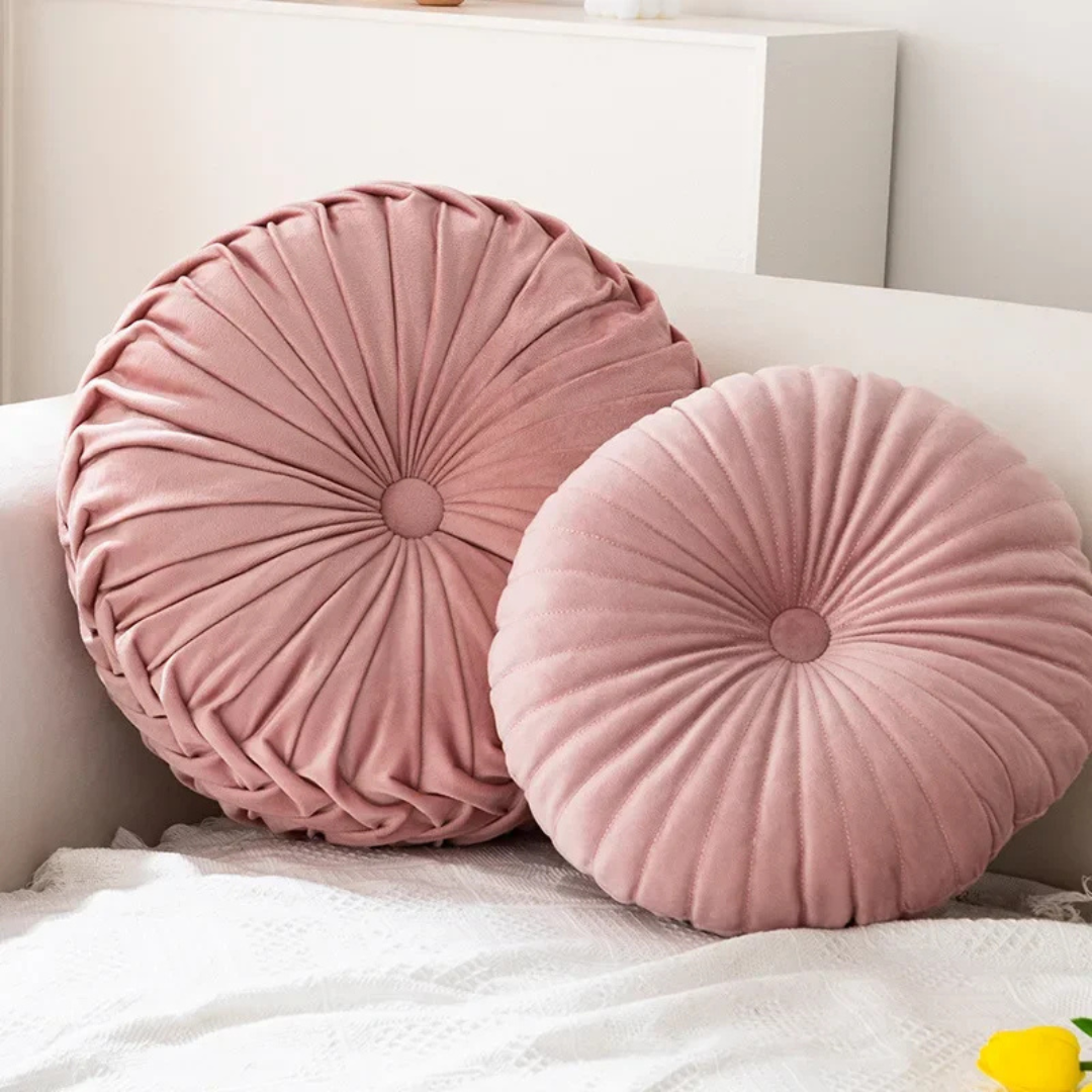 Fluffy Decorative Cushion β Soft Polyester and Cotton Throw Pillow for Couch and Bed, Versatile Scatter Cushion for Comfort and Style