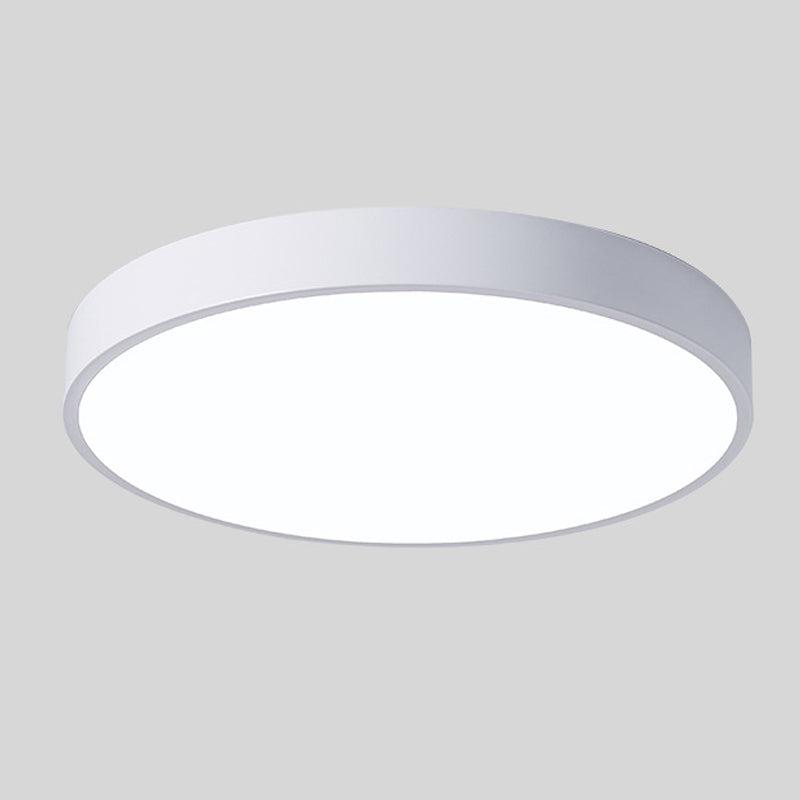 Scandinavian Ceiling Light – Round Wooden Design – Macaron Style – Warm Light