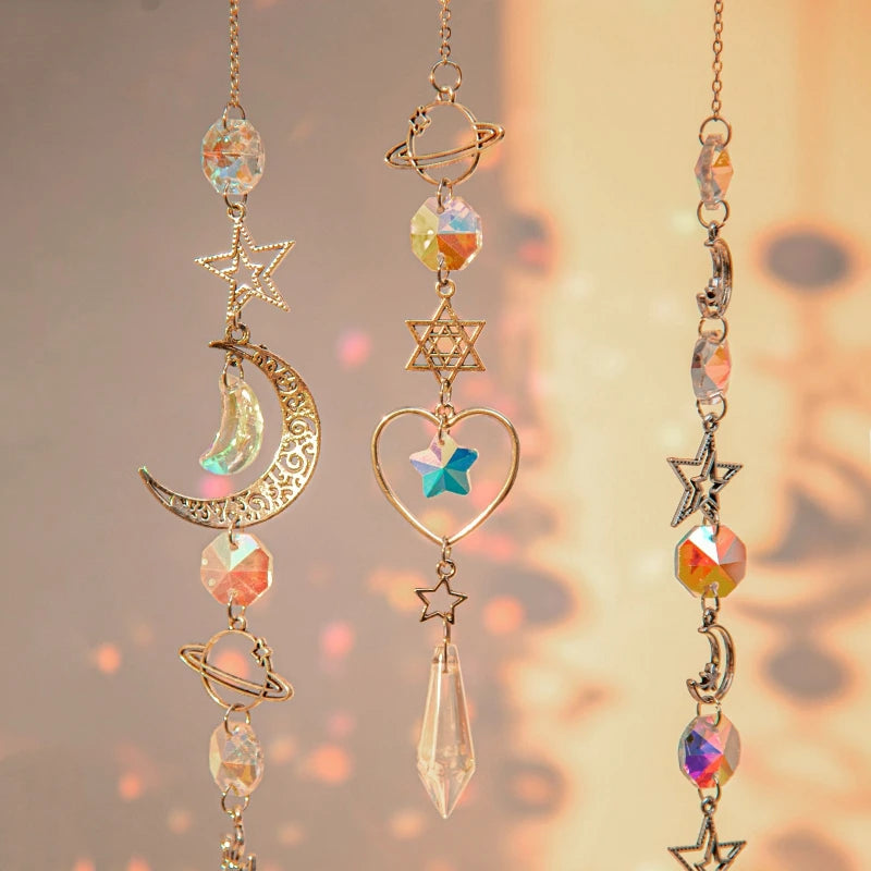 Handcrafted Crystal Suncatcher – Rainbow Maker for Meditation and Tranquil Spaces, Indoor/Outdoor Décor 4