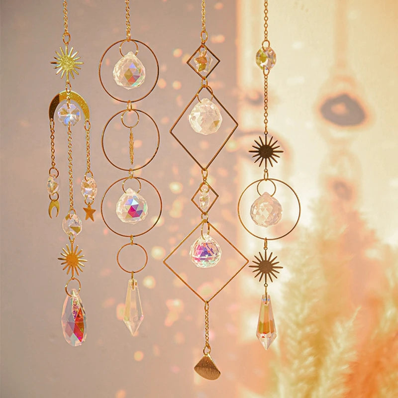 Handcrafted Crystal Suncatcher – Rainbow Maker for Meditation and Tranquil Spaces, Indoor/Outdoor Décor 5