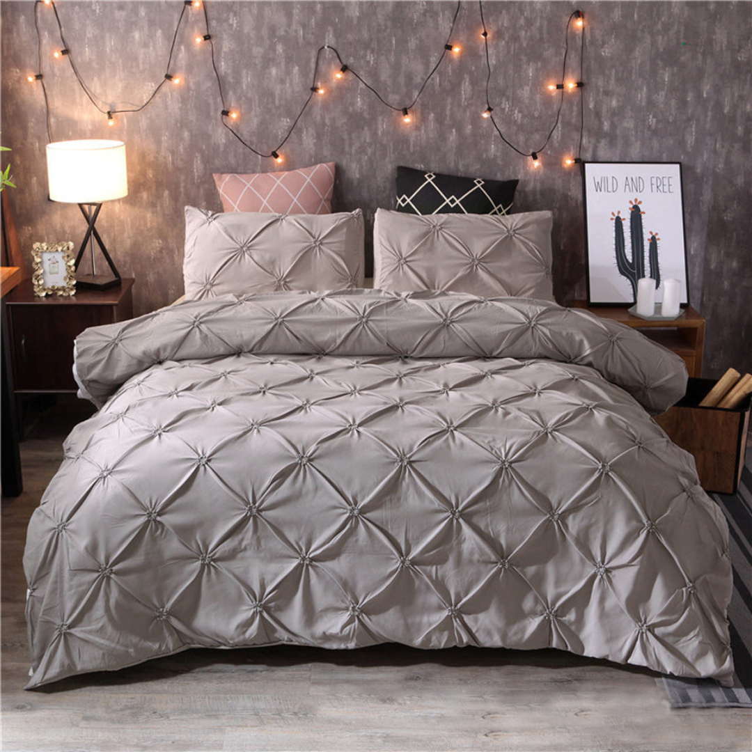 High-Quality Cotton Bedding Set – Soft Breathable Duvet Covers with Elegant Design for Ultimate Comfort