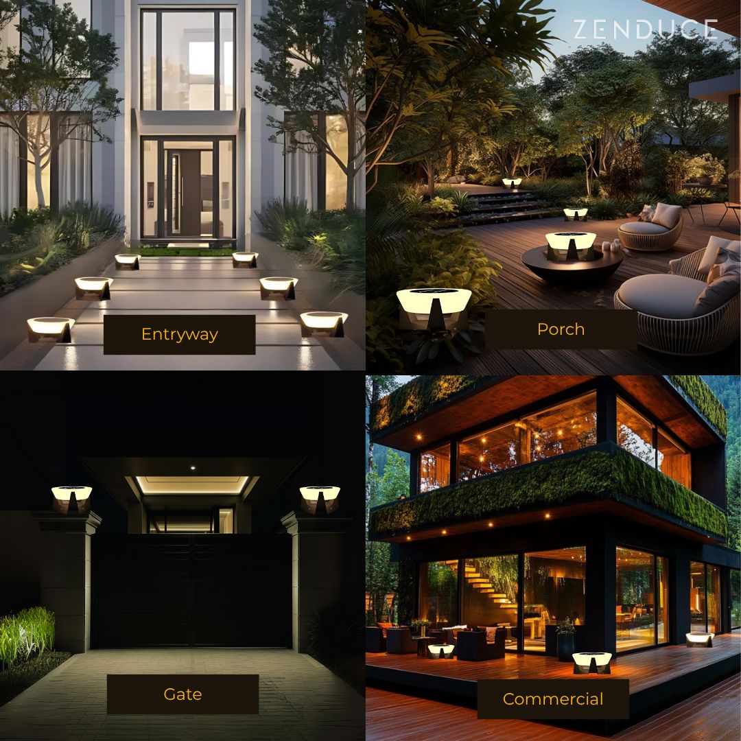 IP65 Waterproof Solar Outdoor Lights – Versatile Landscape Lighting with Long-Lasting LED for Pathways and Gardens 2