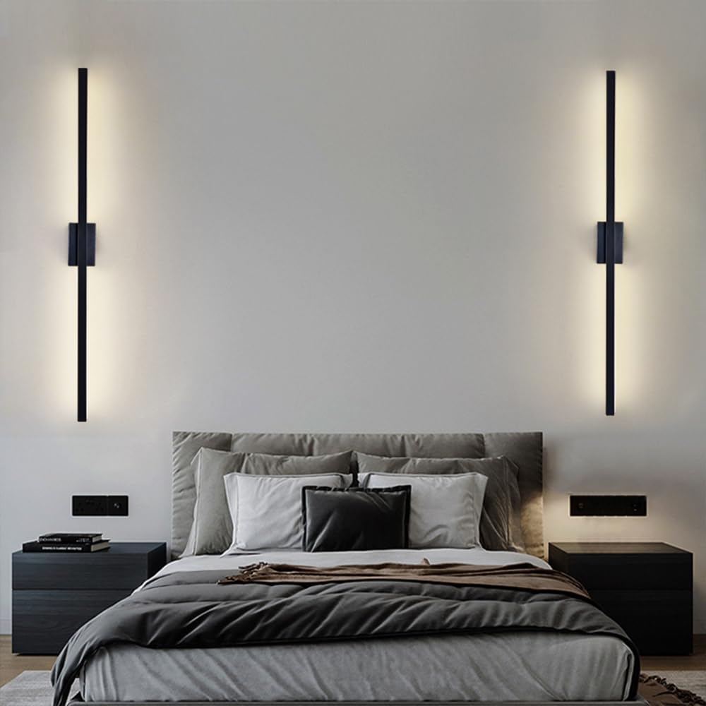 Industrial Minimalist LED Wall Light - Iron Wall Sconce for Modern Living Room and Hallway Illumination 7