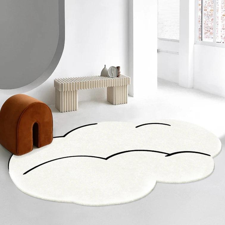 Irregular Polyester Rug β Soft Non-Slip Water and Oil Absorbent for Home Decor 1