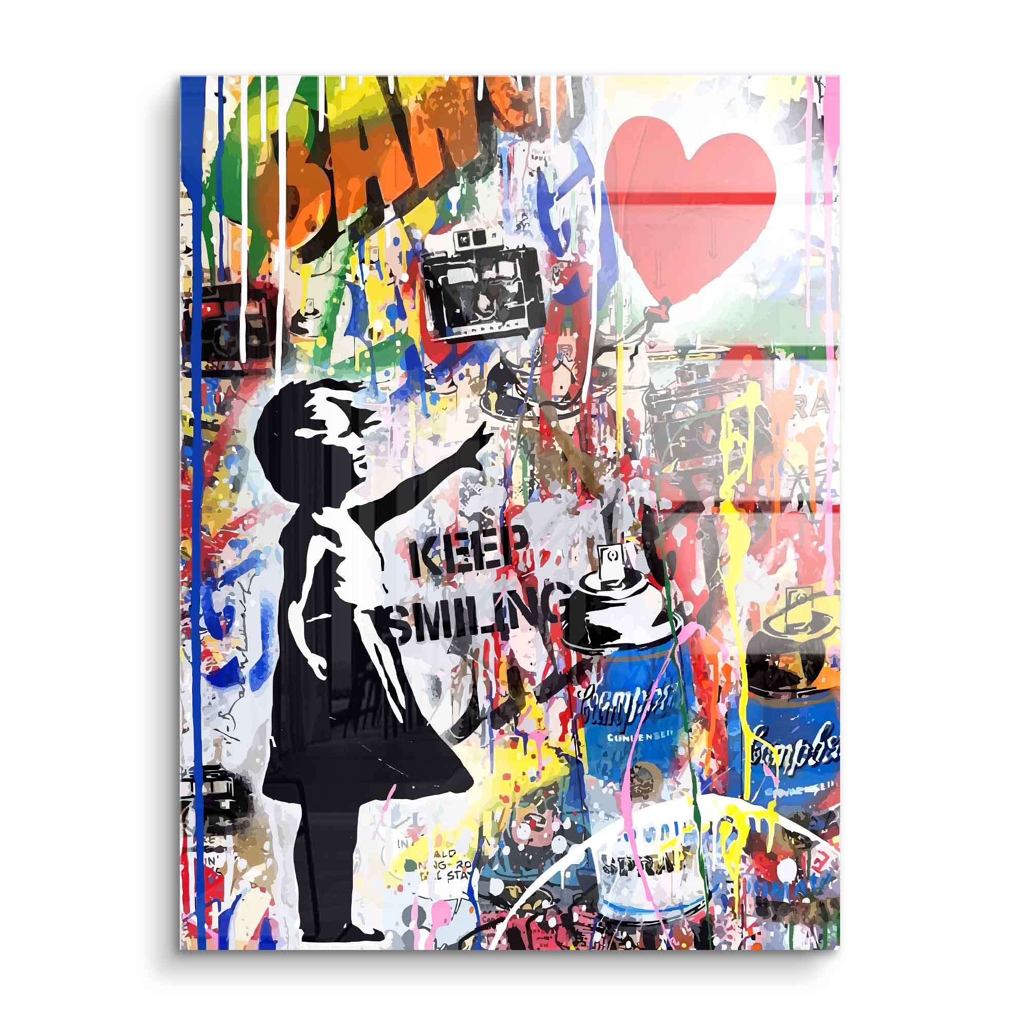 Keep Smiling Fine Art Print – High-Quality Art Print with Vibrant Colors and Precision Detail, Ready for Mounting 2