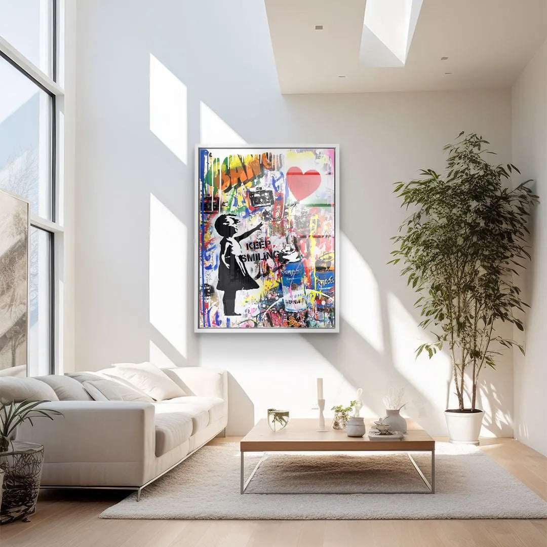 Keep Smiling Fine Art Print – High-Quality Art Print with Vibrant Colors and Precision Detail, Ready for Mounting 5