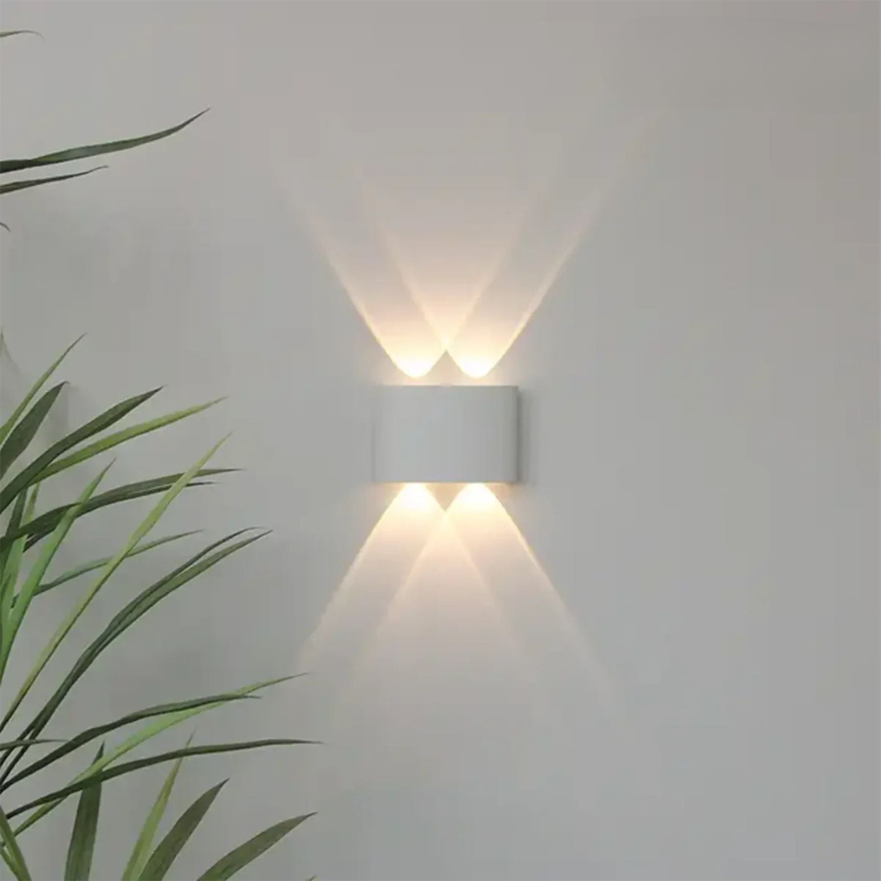 LED Wall Lamp with Focused Light for Indoor and Outdoor Walls