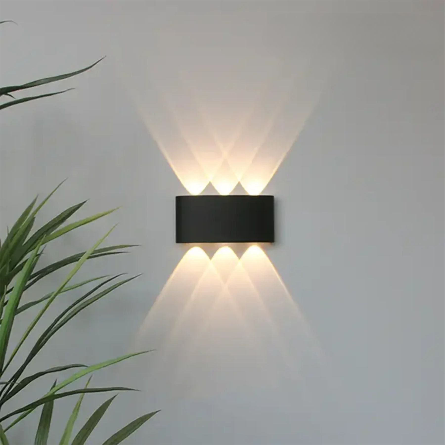 LED Wall Lamp with Focused Light for Indoor and Outdoor Walls