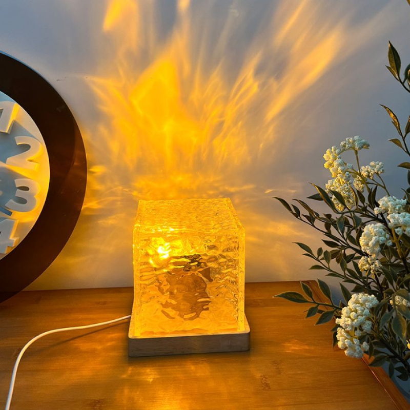 LED Lamp with Aurora Borealis Wave Effects – Energy-Efficient Light Fixture for Relaxation and Tranquil Ambiance 2
