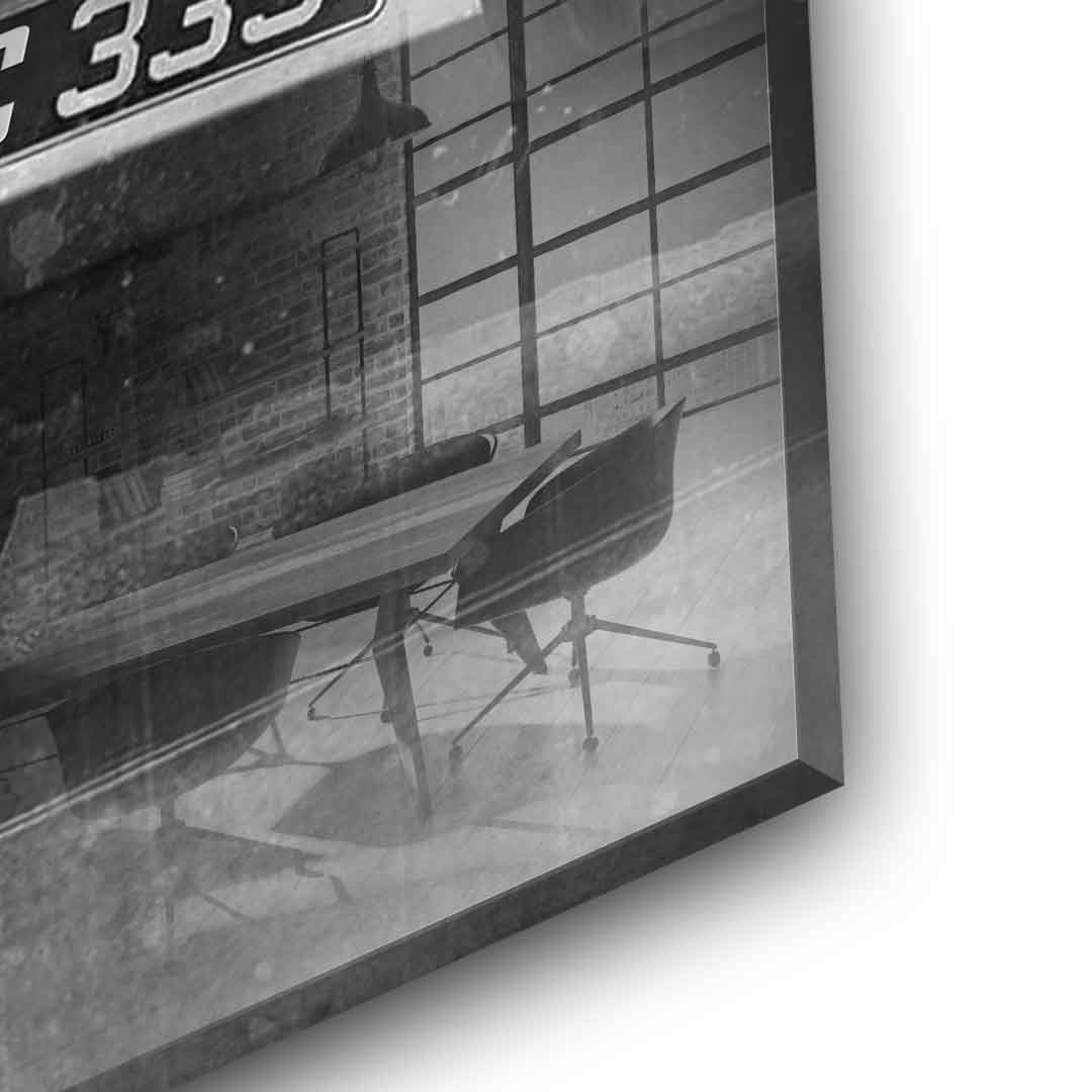 Large Framed Wall Art - 'It All Starts with a Dream' Acrylic Glass Decor, Ready to Hang, Handmade in Germany 5