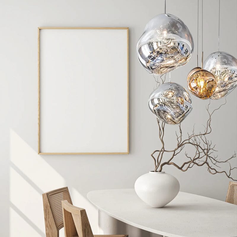 Lava Acrylic Pendant Light – Adjustable Height Kitchen Pendant Lighting in Multiple Colors 5