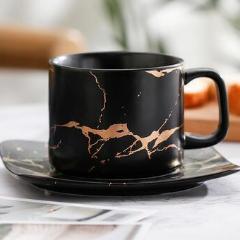 Lightning Teacup - Unique Multi-Colored Ceramic Mug with Ergonomic Handle for Coffee and Tea, 12 Ounce Capacity 0