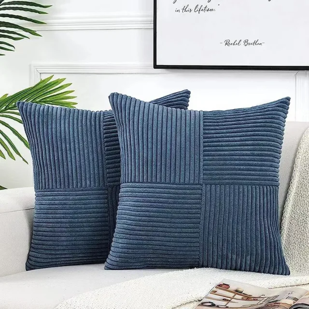 Luxury Decorative Cushion 45x45 cm Plush Pillow with Hidden Zipper - Perfect for Couch and Bed, Stylish Scatter Cushion