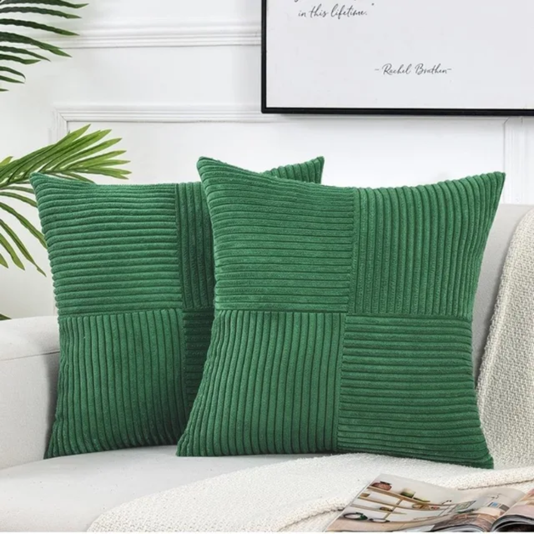 Luxury Decorative Cushion 45x45 cm Plush Pillow with Hidden Zipper - Perfect for Couch and Bed, Stylish Scatter Cushion