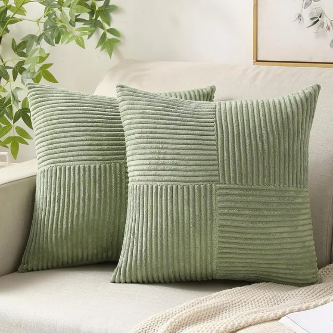 Luxury Decorative Cushion 45x45 cm Plush Pillow with Hidden Zipper - Perfect for Couch and Bed, Stylish Scatter Cushion
