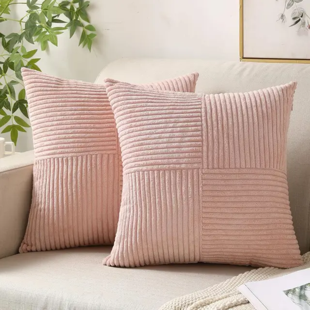 Luxury Decorative Cushion 45x45 cm Plush Pillow with Hidden Zipper - Perfect for Couch and Bed, Stylish Scatter Cushion