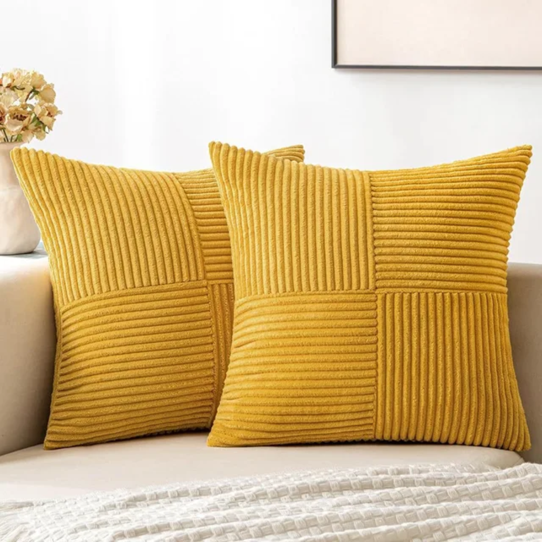 Luxury Decorative Cushion 45x45 cm Plush Pillow with Hidden Zipper - Perfect for Couch and Bed, Stylish Scatter Cushion