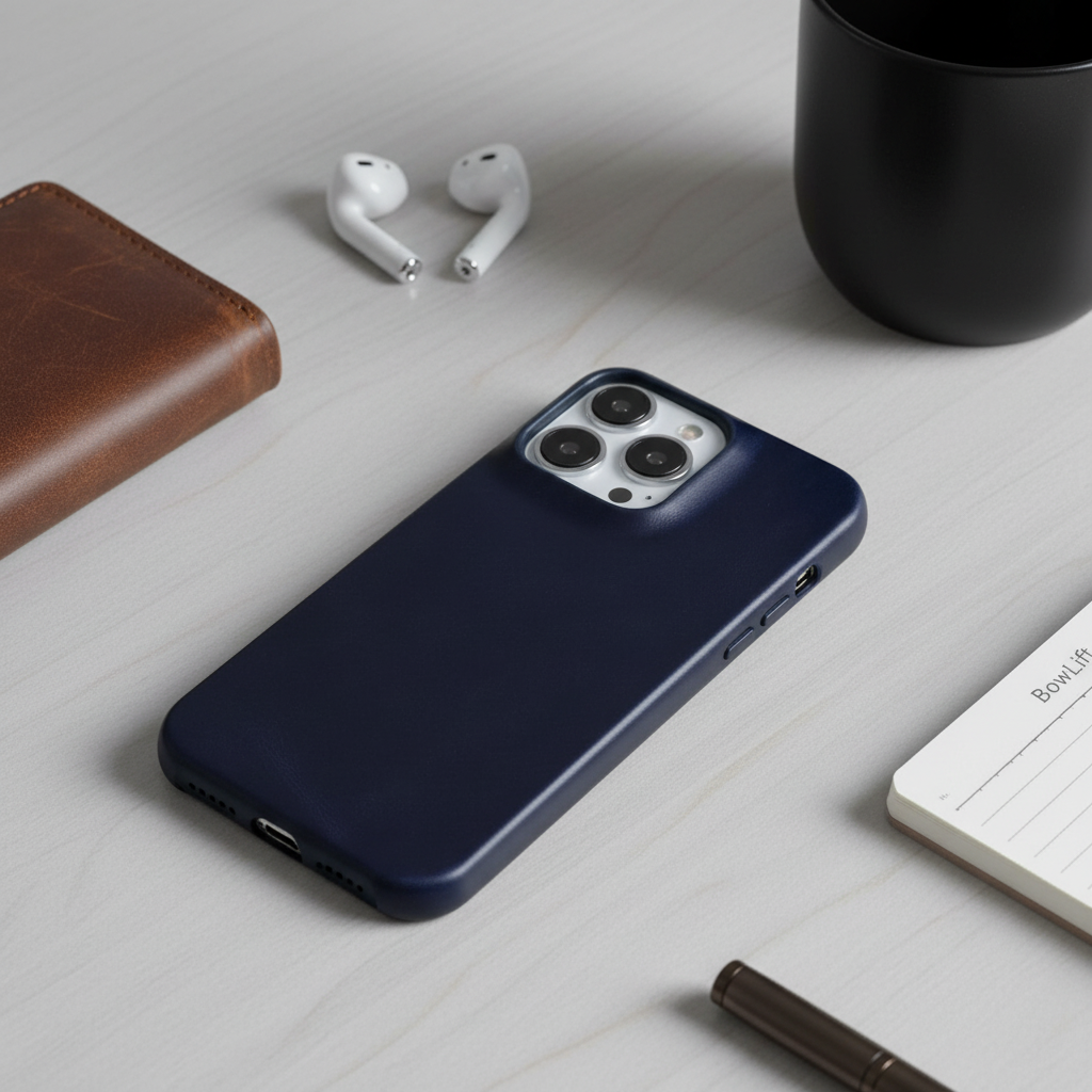 Magsafe Wireless Magnetic Leather Phone Case