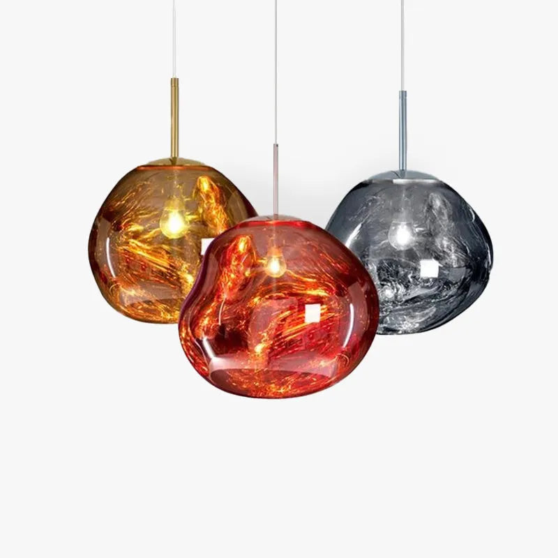 Milo Pendant Light – Organic Design with Warm LED Illumination for Bedrooms, Dining Rooms, and Living Areas 1