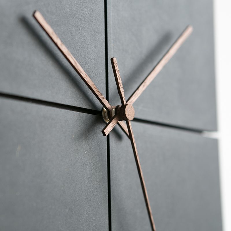 Minimalist Wall Clock 28 cm - Modern Round and Square Kitchen Clocks for Home Decor 3