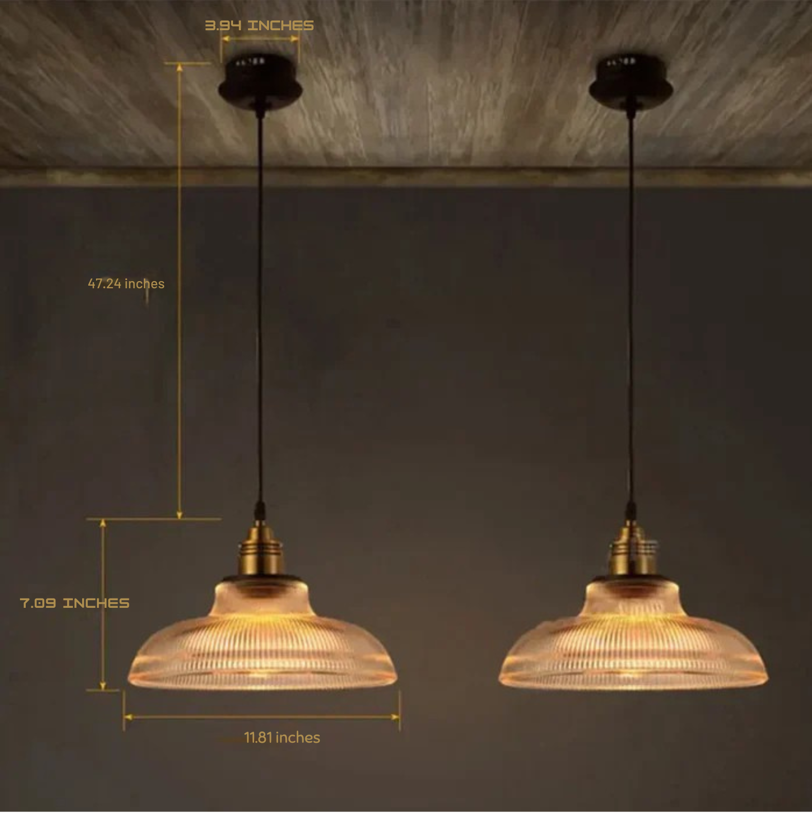 Modern Glass Pendant Lamp – Stylish Kitchen Pendant Lighting for Elegant Home Illumination