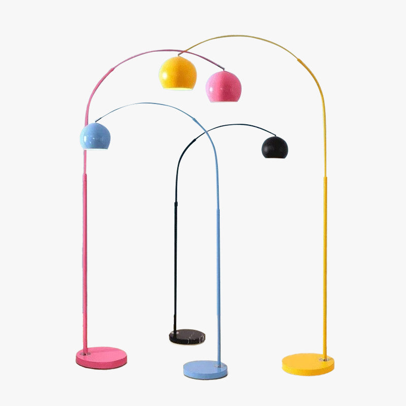Modern Arc Floor Lamp with Adjustable Height and Multi-Color Options – Ideal for Living Room, Bedroom, and Dining Room 1