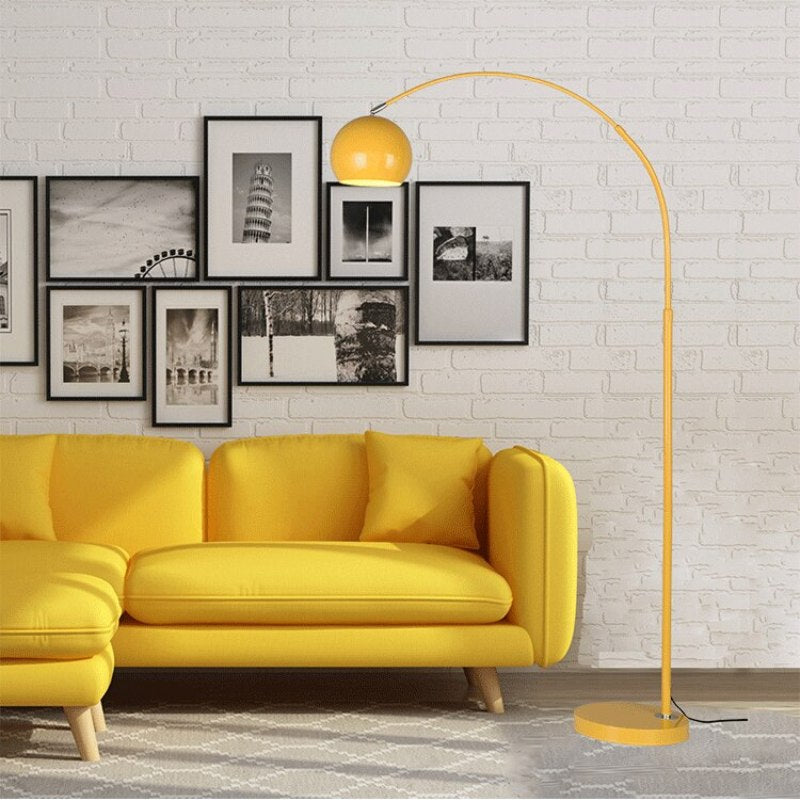Modern Arc Floor Lamp with Adjustable Height and Multi-Color Options – Ideal for Living Room, Bedroom, and Dining Room 2