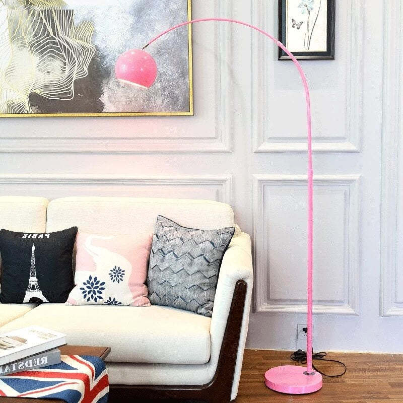 Modern Arc Floor Lamp with Adjustable Height and Multi-Color Options – Ideal for Living Room, Bedroom, and Dining Room 9