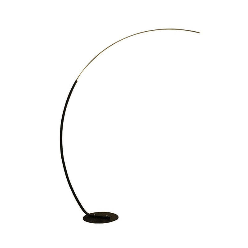 Modern Black Floor Lamp - Arc LED Standing Lamp for Living Room and Bedroom, Adjustable Lighting, Durable Metal Design 7