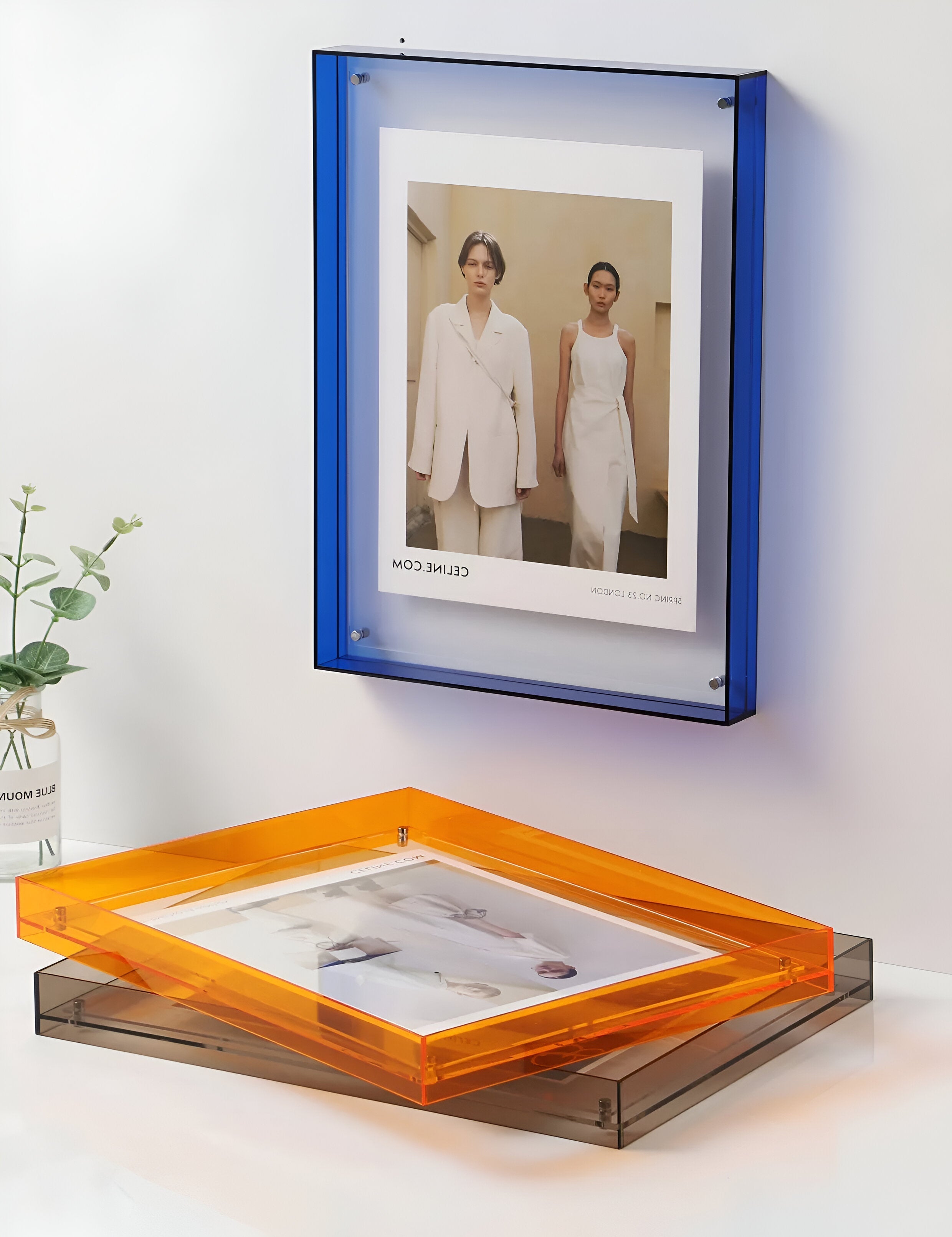 Modern Minimalist Acrylic Photo Frame – Clear Display for Photos and Artwork, Horizontal/Vertical Orientation, Durable Design 5